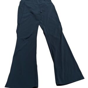 Baleaf Women Blue Athletic Bootcut Stretch Yoga Pants Size Medium